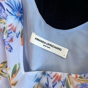 Amanda Uprichard Short Lavender Floral Dress EASTER SPRING